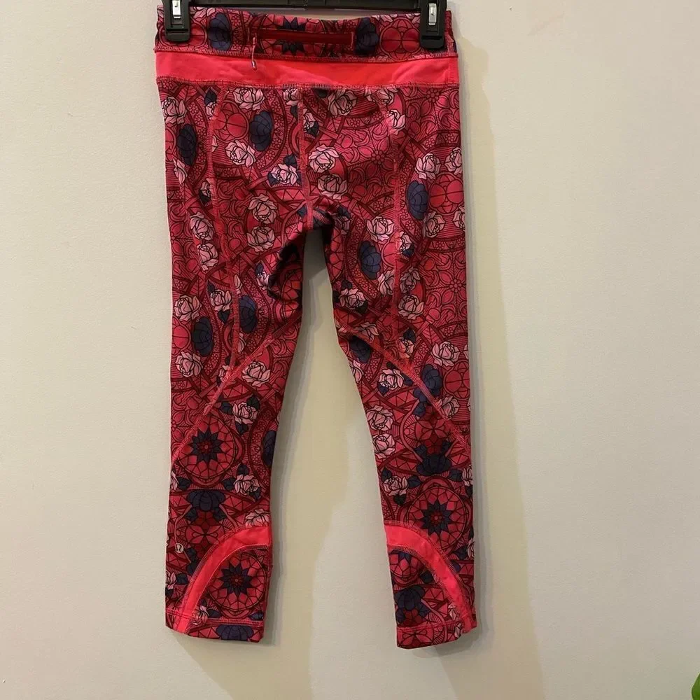 Lululemon Run: Inspire Crop II Leggings Women Size 4